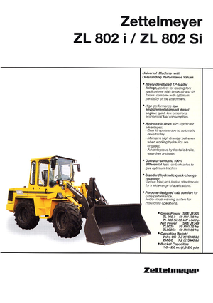 Wielladers Zettelmeyer ZL 802 SI