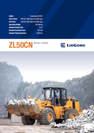 Wielladers Liugong ZL50CN