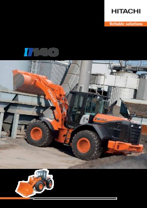 Wielladers Hitachi ZW140-5B