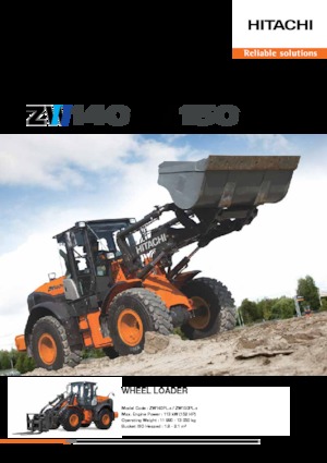 Wielladers Hitachi ZW140PL-5