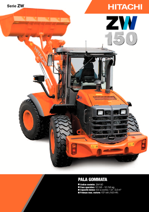 Wielladers Hitachi ZW 150