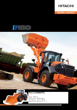 Wielladers Hitachi ZW 180-5