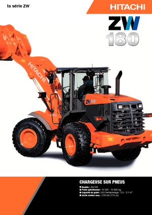 Wielladers Hitachi ZW 180