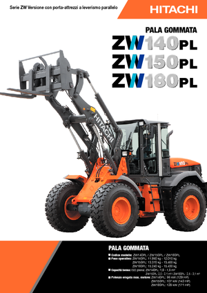 Wielladers Hitachi ZW 180 PL