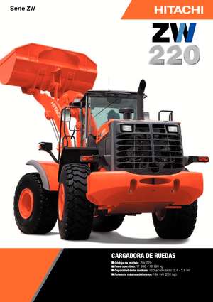 Wielladers Hitachi ZW 220