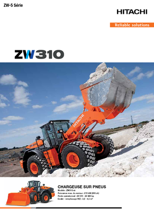 Wielladers Hitachi ZW 310-5