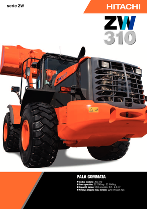 Wielladers Hitachi ZW 310