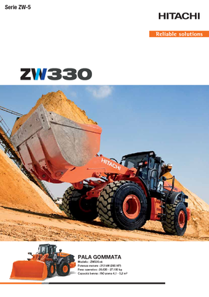 Wielladers Hitachi ZW 330-5
