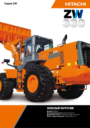 Wielladers Hitachi ZW 330