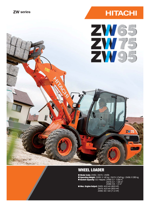 Wielladers Hitachi ZW 75