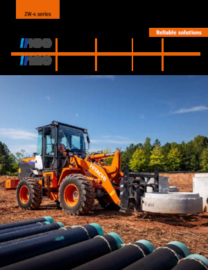 Wielladers Hitachi ZW100-6