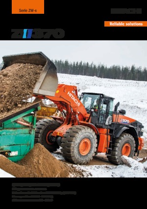 Wielladers Hitachi ZW370-6