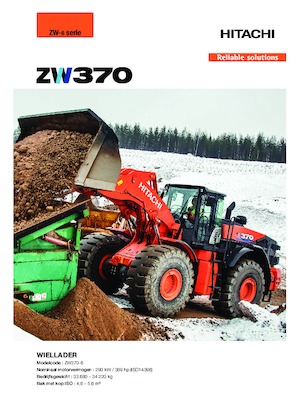 Wielladers Hitachi ZW370-6