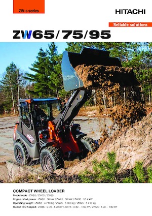 Wielladers Hitachi ZW95-6