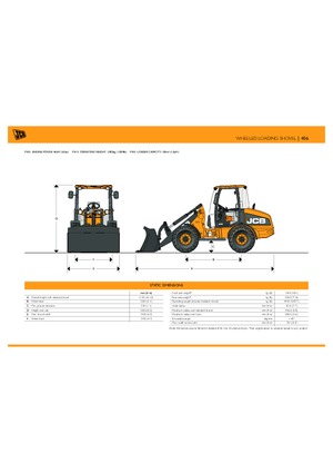 Wielladers JCB 406