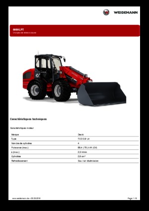 Wielladers Weidemann 4080LPT