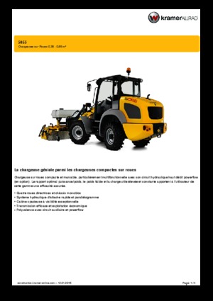 Wielladers Kramer 5055