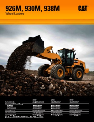 Wielladers Caterpillar 930M