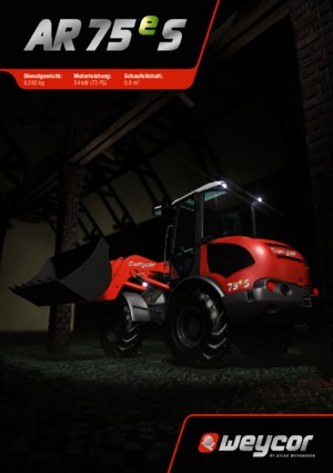 Wielladers weycor AR 75 e S