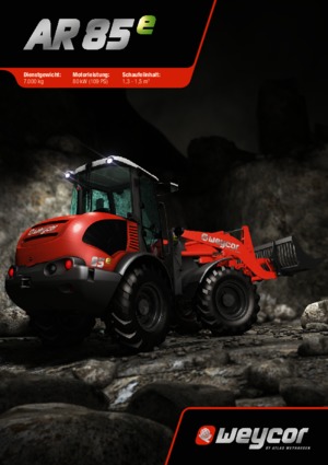 Wielladers weycor AR 85 e