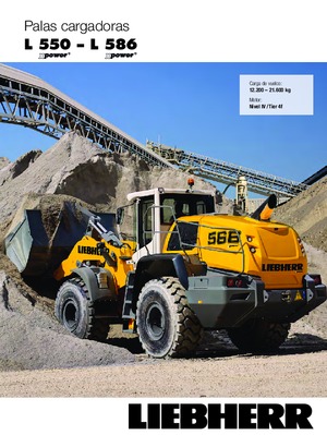 Wielladers Liebherr L 550 XPower