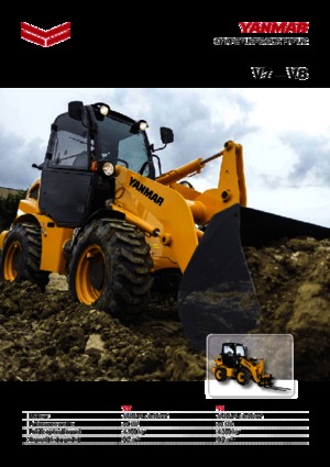 Wielladers Yanmar V8 