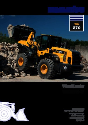 Wielladers Komatsu WA270-7