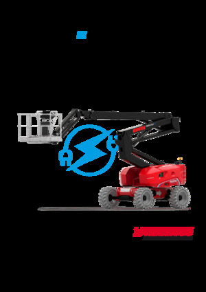 Knikarmhoogwerkers op wielen Manitou 200 ATJ E