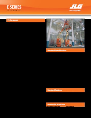 Knikarmhoogwerkers op wielen JLG E400AN