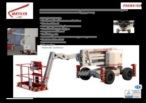 Knikarmhoogwerkers op wielen Matilsa Parma 18 D