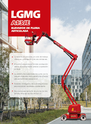 Knikarmhoogwerkers op wielen LGMG  A13JE-LI