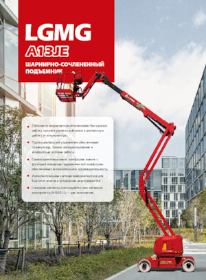 Knikarmhoogwerkers op wielen LGMG  A13JE-LI