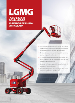 Knikarmhoogwerkers op wielen LGMG  AR16J