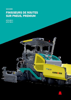 Verrijdbare asfalteermachine Ammann AFW 600-3