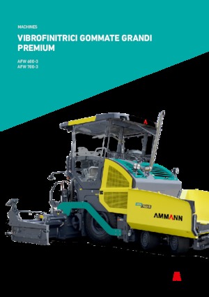 Verrijdbare asfalteermachine Ammann AFW 600-3