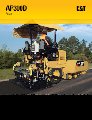 Verrijdbare asfalteermachine Caterpillar AP300D