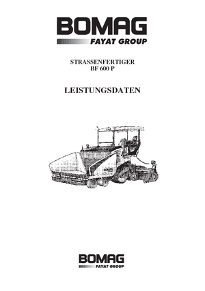 Verrijdbare asfalteermachine Bomag BF 600 P-HSE