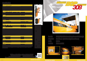 Verrijdbare asfalteermachine BGP BGP 308