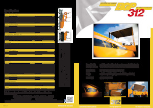 Verrijdbare asfalteermachine BGP BGP 312