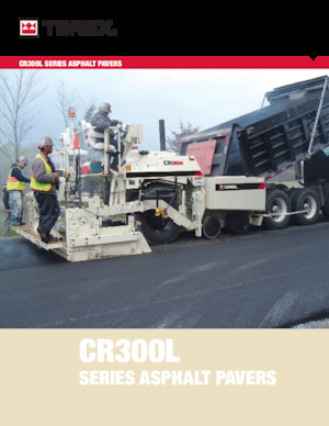Verrijdbare asfalteermachine Terex CR300L