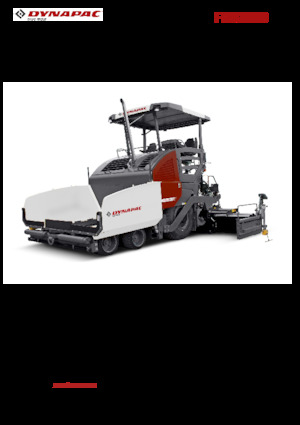 Verrijdbare asfalteermachine Dynapac F2500WS