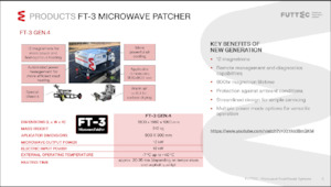 Verrijdbare asfalteermachine Futtec FT‑3