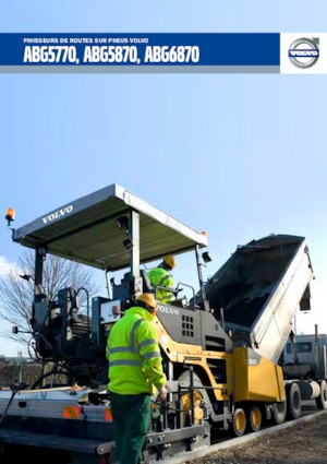 Verrijdbare asfalteermachine Volvo P6870C ABG