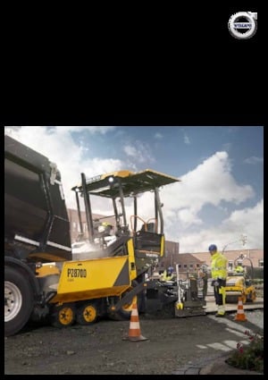 Verrijdbare asfalteermachine Volvo P2870D ABG 