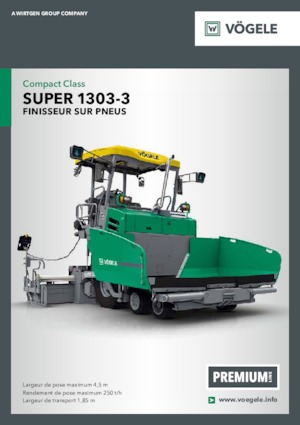 Verrijdbare asfalteermachine Vögele Super 1303-3