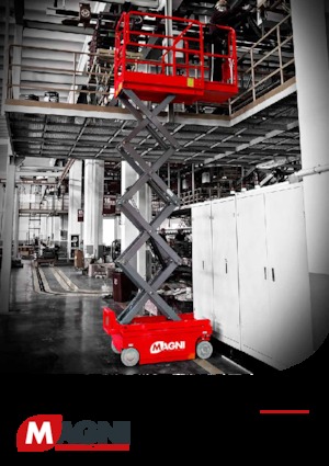 Verrijdbare schaarliften MAGNI ES0607EP