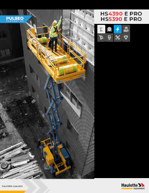 Verrijdbare schaarliften Haulotte HS5390 E Pro