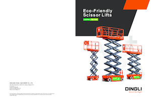 Verrijdbare schaarliften Dingli JCPT1012PA