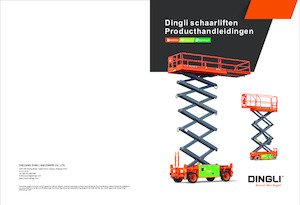 Verrijdbare schaarliften Dingli JCPT3225HRT