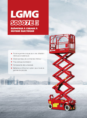 Verrijdbare schaarliften LGMG  S0607EII